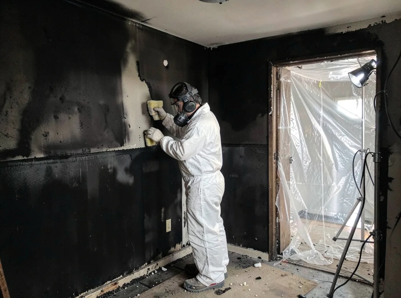 Fire Damage Restoration company in Lookout, WV